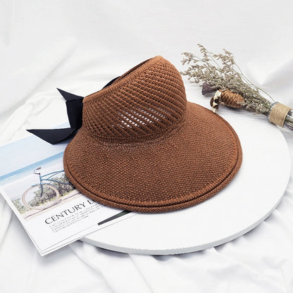 Wide Brim Bow Beach Hat