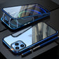 Metal Magnetic  Double-Sided Glass Case For  iPhone 13/ 13mini / 13 Pro/ 13Pro Max