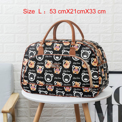 Fashionable Print Travel Duffle Bag