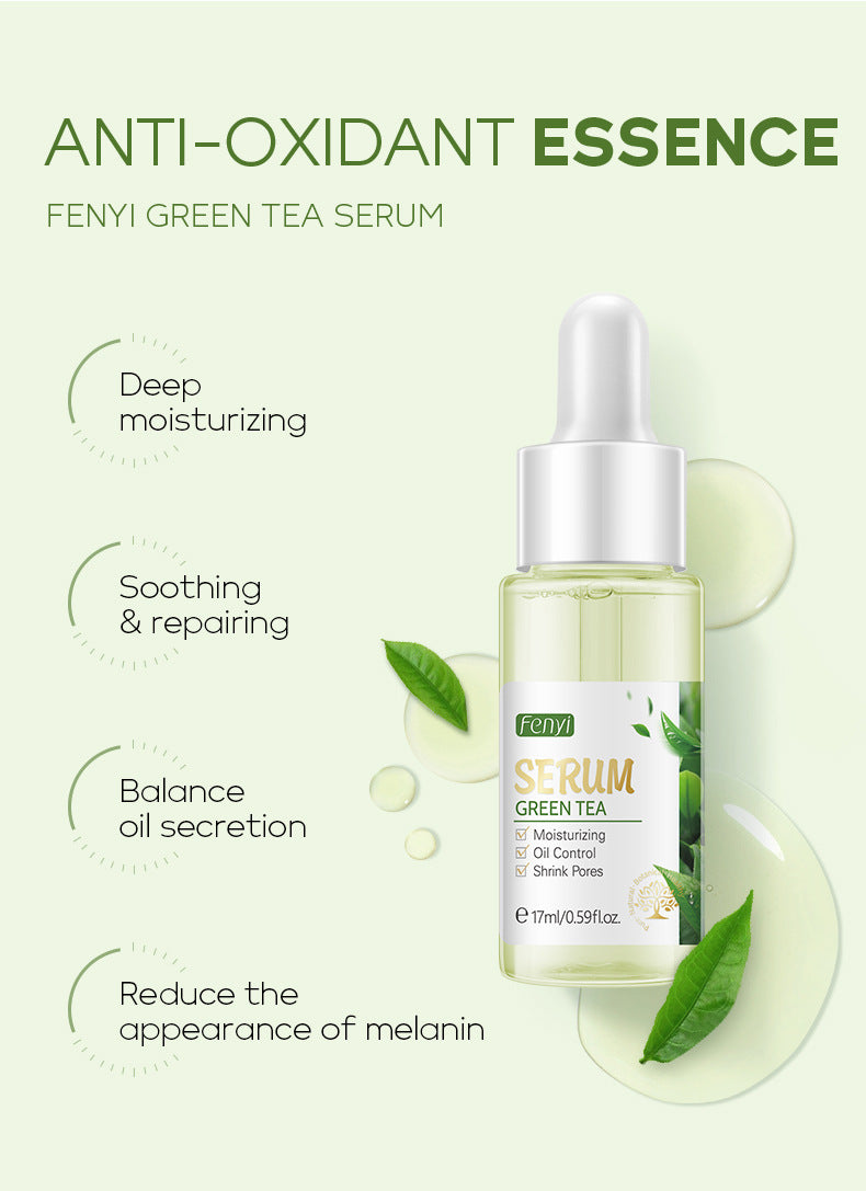 Green Tea Face Serum  For Oil-control, Anti-Aging ,Shrink Pores, Acne Treatment,  Whitening Moisturizing