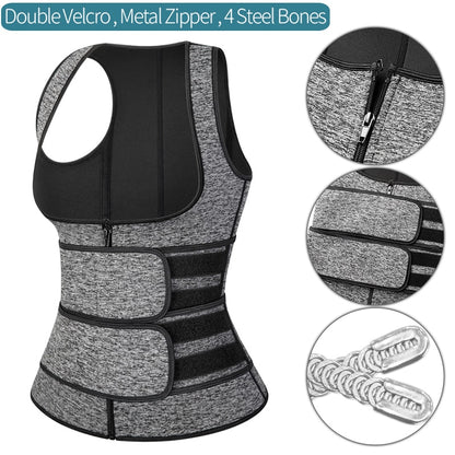 Neoprene Sauna Vest Waist Trainer