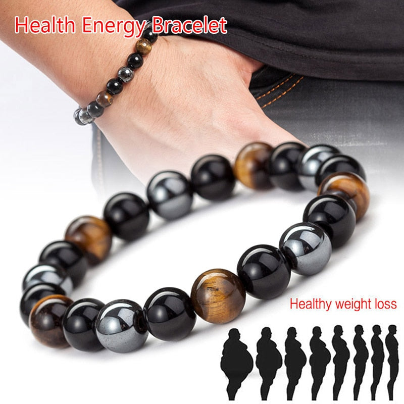 Magnetic Hematite Health Energy Bracelets Series 1