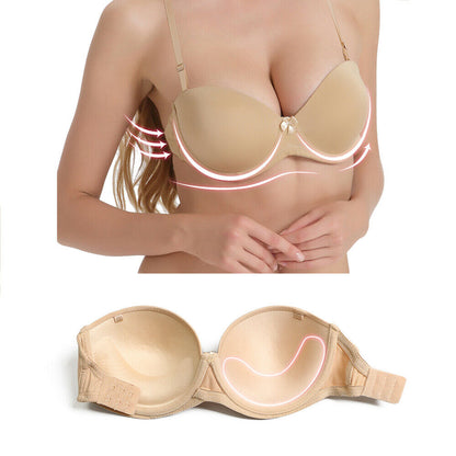 Plus Size Push Up Padded  Bra