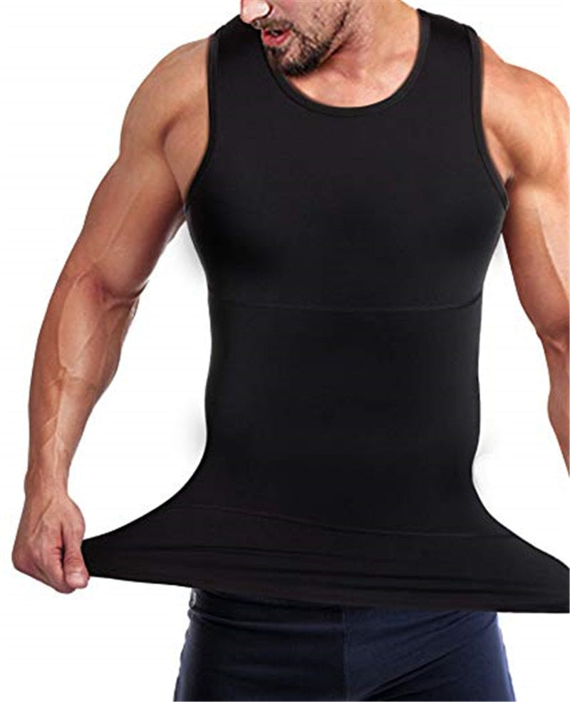 Men Corset Body Slimming Shaper Vest