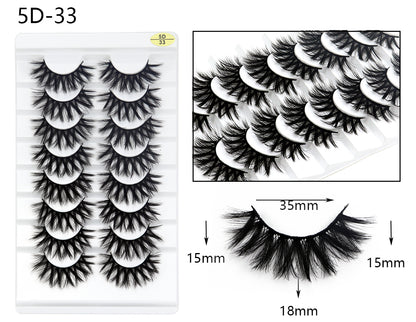 3D Mink Eyelashes Extension