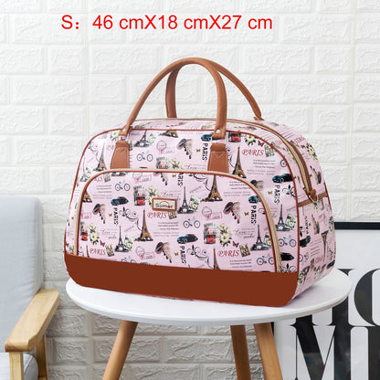 Fashionable Print Travel Duffle Bag