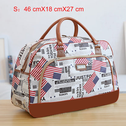 Fashionable Print Travel Duffle Bag