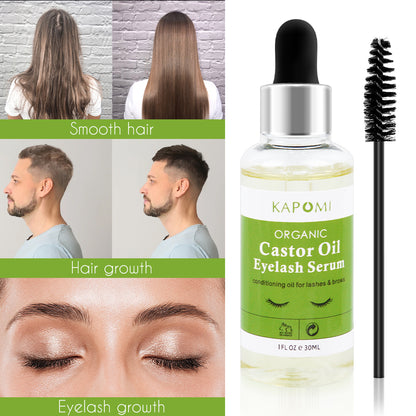 Natural Castor Oil Eyelashes Growth Serum