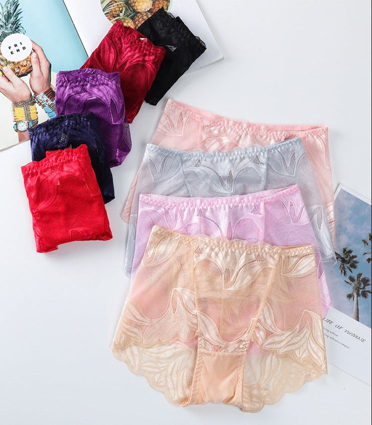 Sexy Lace Panties 3Pc Set