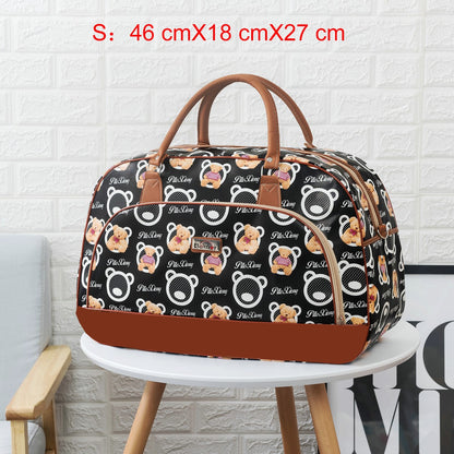 Fashionable Print Travel Duffle Bag