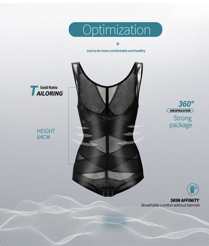 Cross Compression Abs Shaping Bodysuit