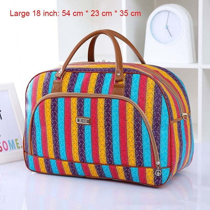 Fashionable Print Travel Duffle Bag