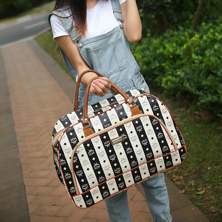 Fashionable Print Travel Duffle Bag