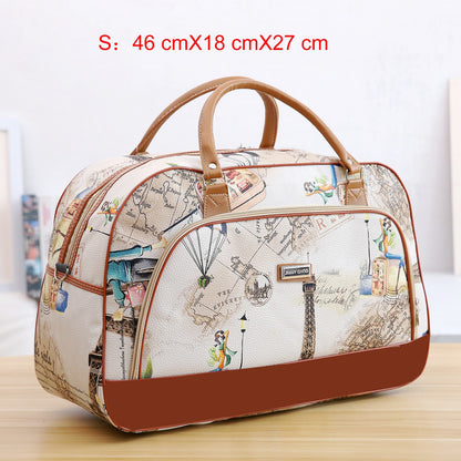 Fashionable Print Travel Duffle Bag