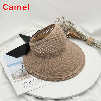 Wide Brim Bow Beach Hat