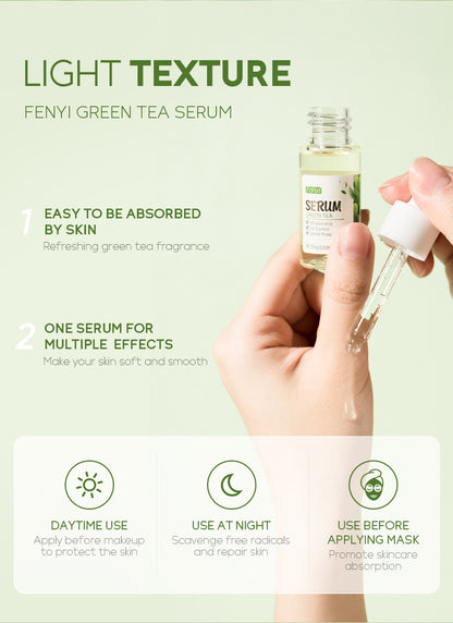 Green Tea Face Serum  For Oil-control, Anti-Aging ,Shrink Pores, Acne Treatment,  Whitening Moisturizing