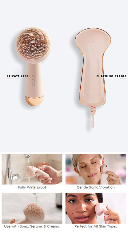 Electric Silicone Facial Brush