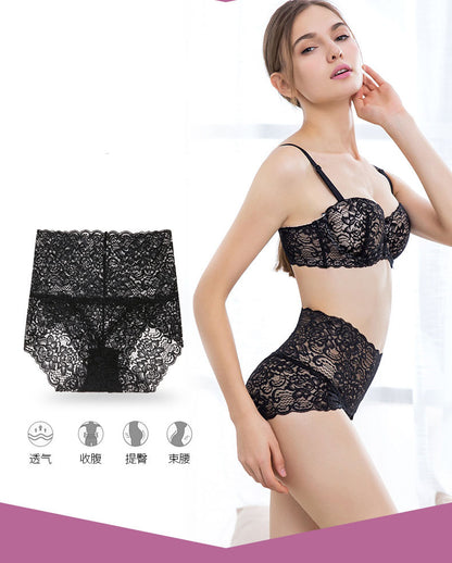 High Waist Lace Panties