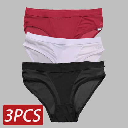 3PCS/Set Seamless Hollow Out Panties