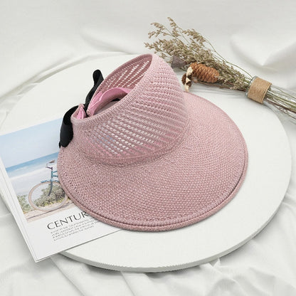 Wide Brim Bow Beach Hat