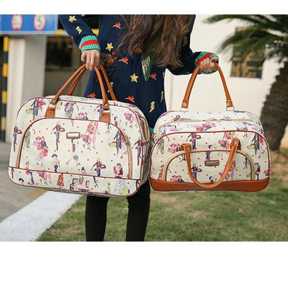 Fashionable Print Travel Duffle Bag