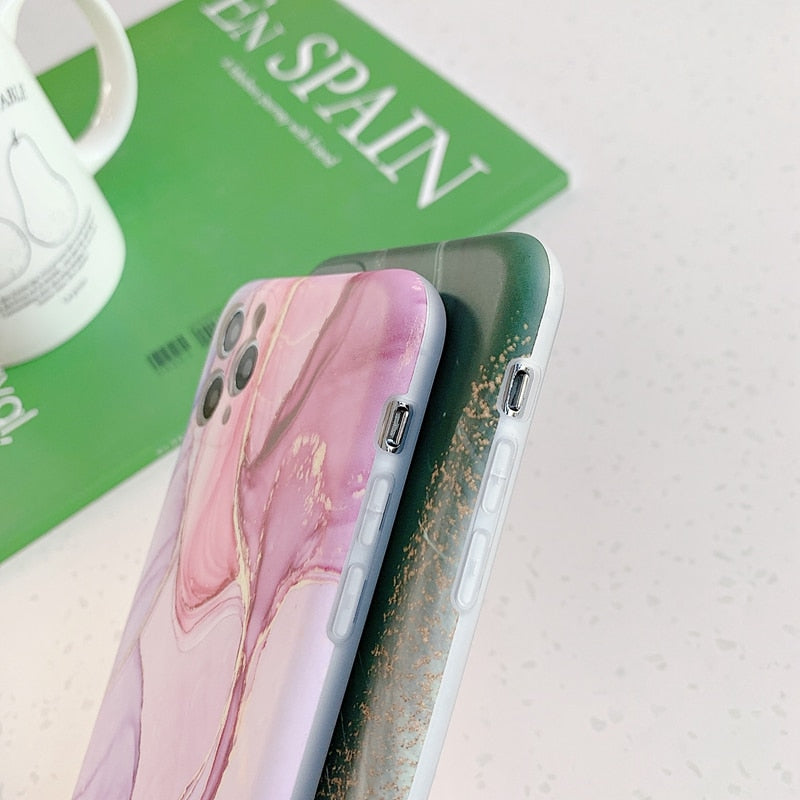 Luxury Marble Phone iPhone Case 13 / 13 Mini / 13Pro / 13 Pro Max