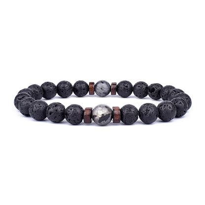 Volcanic Lava Stone Bracelet