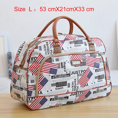 Fashionable Print Travel Duffle Bag