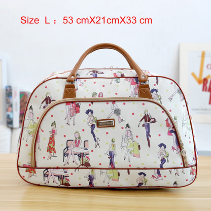 Fashionable Print Travel Duffle Bag