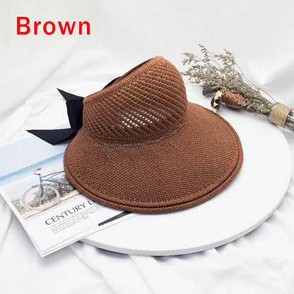 Wide Brim Bow Beach Hat