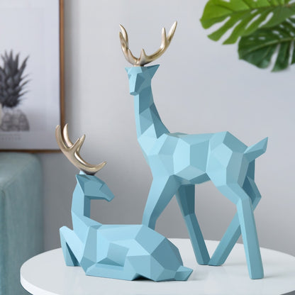 Chiselled Deer Statue