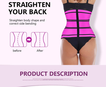 Triple Belt Waist Trainer Corset