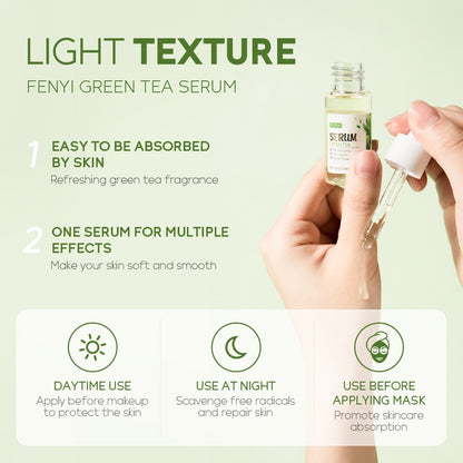 Green Tea Face Serum  For Oil-control, Anti-Aging ,Shrink Pores, Acne Treatment,  Whitening Moisturizing