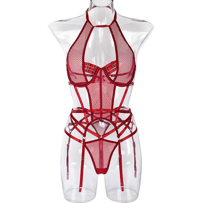 Sensual Transparent Bandage Lingerie Set