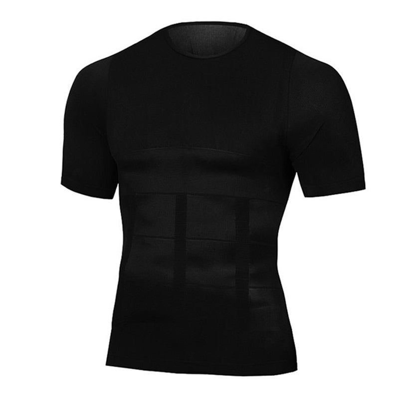 Men Body Toning T-Shirt Slimming Body Shaper