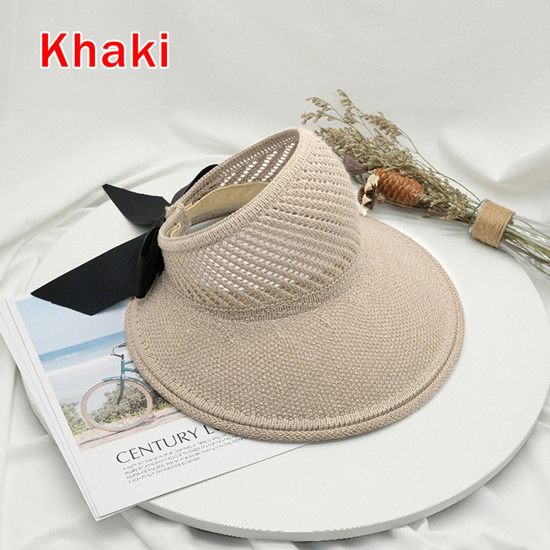 Wide Brim Bow Beach Hat