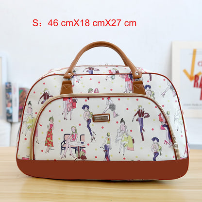 Fashionable Print Travel Duffle Bag