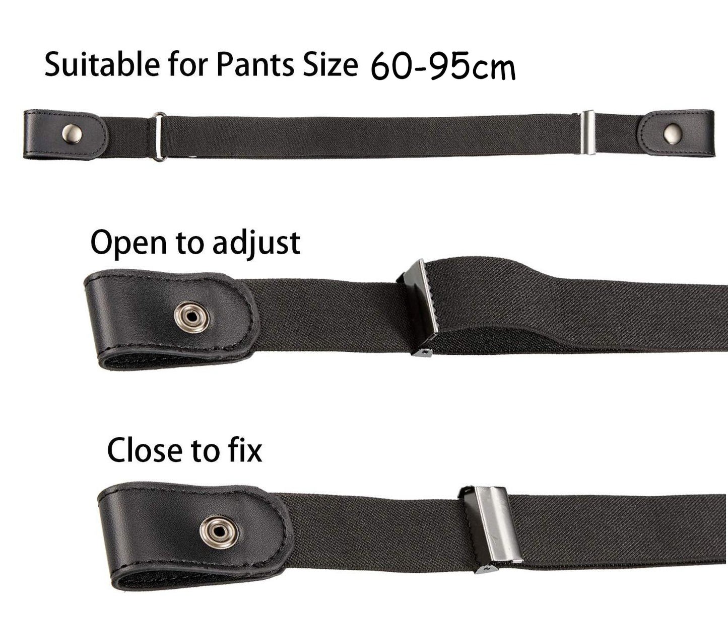 Buckle-Free Elastic Belt