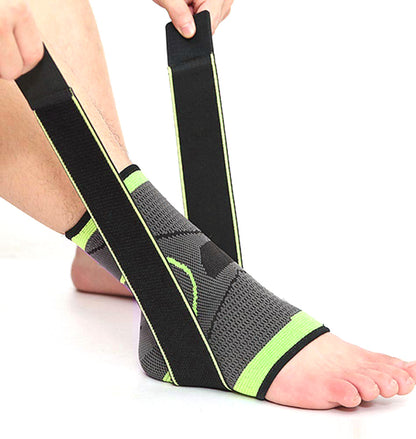 3D Ankle Brace Compression Strap Sleeves