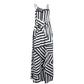 Sexy Boho Striped Sleeveless Maxi Long Dress