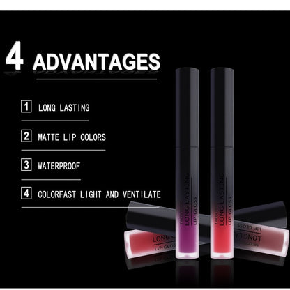 30 Color Matte Liquid Lipstick