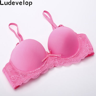 Plus Size Lace Push Up Bra