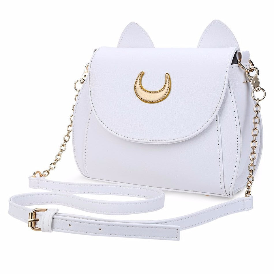 Summer Sailor Cat Moon Ladies Handbag