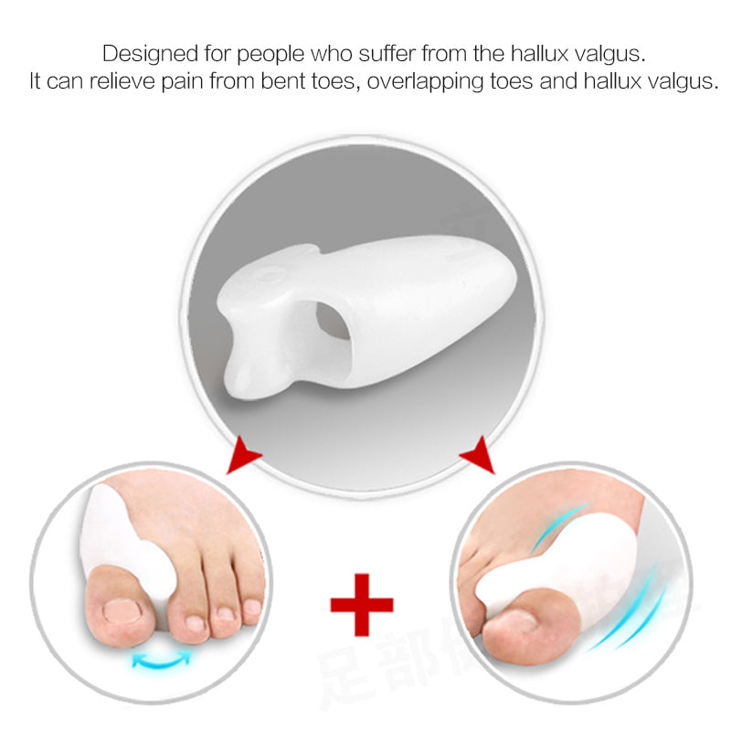 Silicone Toes Separator Bunion Bone Ectropion Adjuster