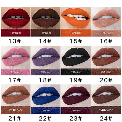 30 Color Matte Liquid Lipstick