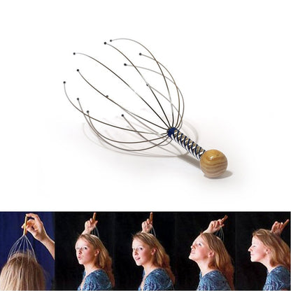 Octopus Head Scalp Relaxation Massager