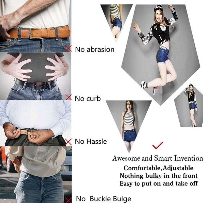 Buckle-Free Elastic Belt