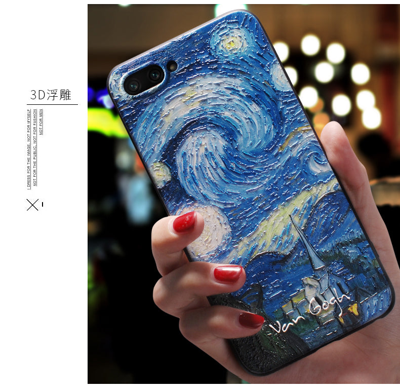 3D Van Gogh Painting iPhone Case 13 / 13 Mini / 13Pro / 13 Pro Max