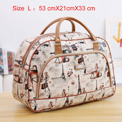 Fashionable Print Travel Duffle Bag