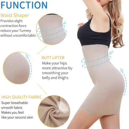 High Waist Tummy Control Slip Petticoat Shaper